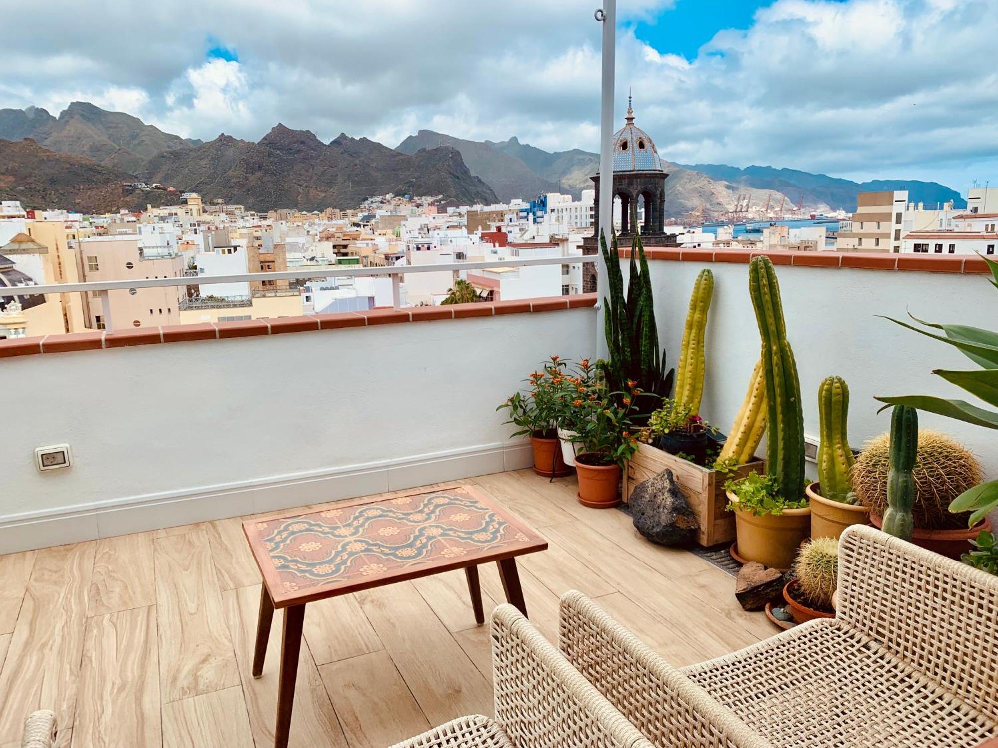 산타크루스데 테네리페 Atico Con Terraza, Vistas Panoramicas Y Parking 아파트 외부 사진